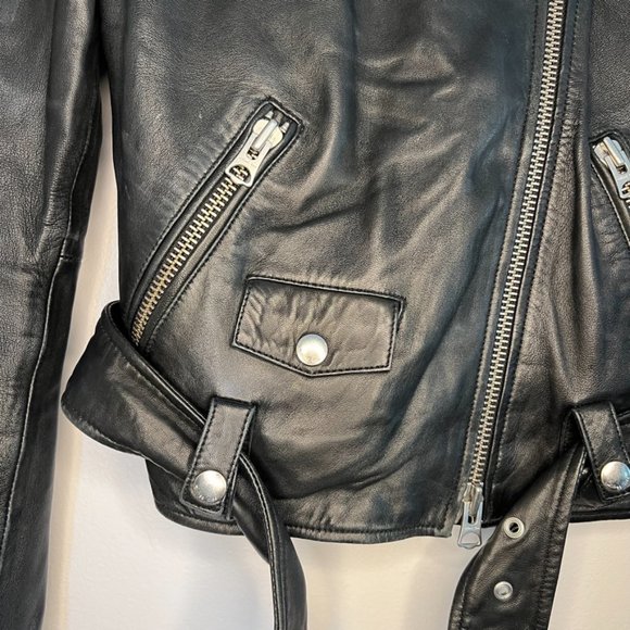 Aritzia Wilfred Free Lennon Biker Jacket - Picture 9 of 16